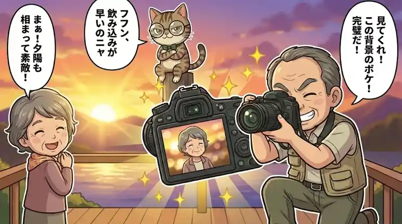 プロの構図を真似して撮ることで、何気ない日常がアートに変わる喜び