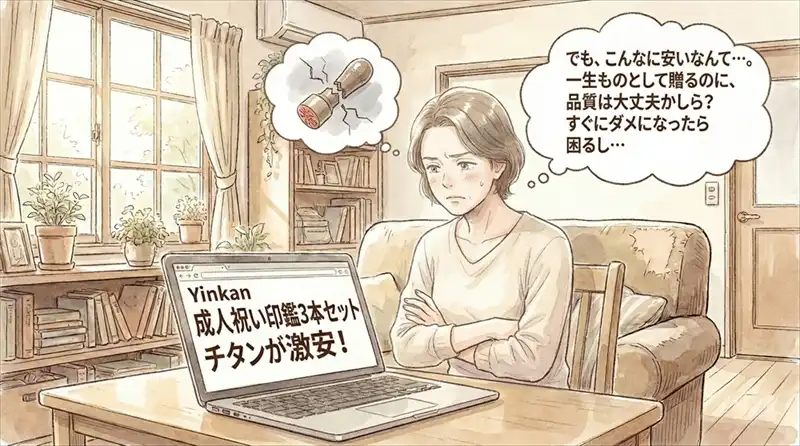 欠けにくく摩耗に強い、高耐久チタン素材のメリットを解説。