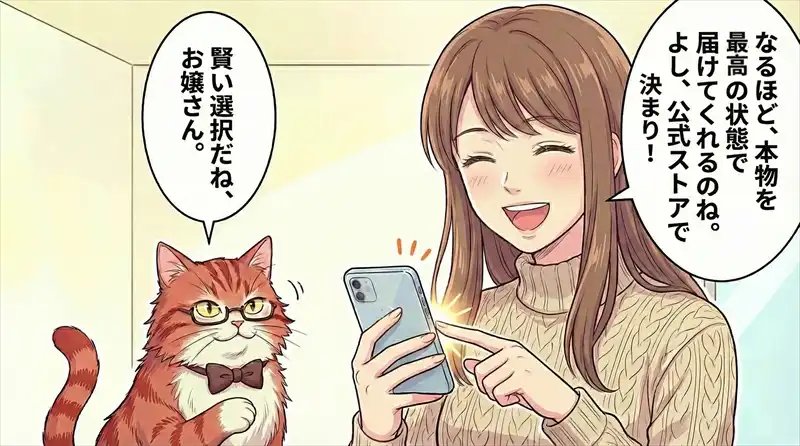 公式購入のすすめ