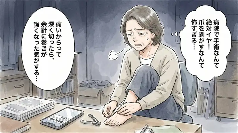 巻き爪ロボの仕組み