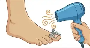 乾燥・固定の手順